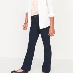 NEW- OLD NAVY Dark Blue Uniform Bootcut Pants for Women | 0